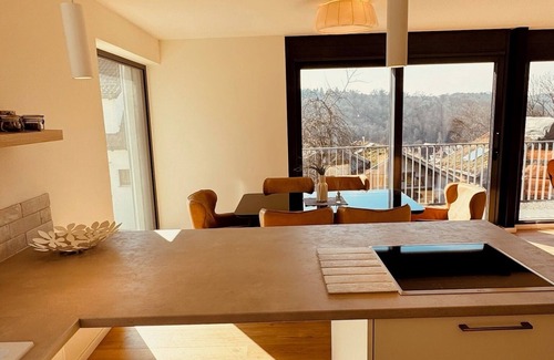 Kirchentellinsfurt Apartment | AlbLoft - Modern new-build apartment near the city center/Alb