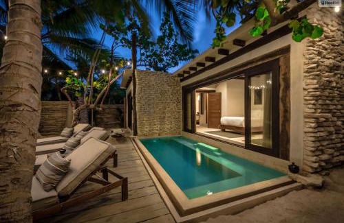 Zona Hotelera Villa | Aldea beachfront villa- 2 bedrooms