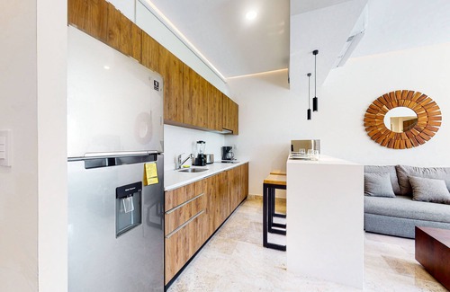 Zama Apartment | Aldea Zama studio with on-site pool - walk to shopping & dining