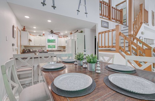 Alden House | Alden Home w/Fire Pit: Steps to Torch Lake!