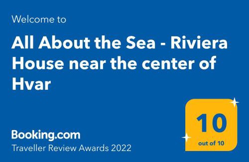 Hvar House | All About the Sea - Riviera House near the center of Hvar
