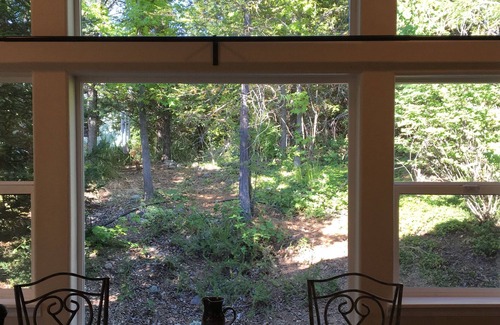 Redding Highlands House | All Inn Guesthouse Big windows, vaulted ceilings, Very private park like setting