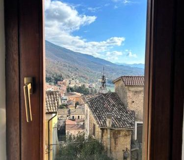 San Donato Val Di Comino House | All'orologio 2 Camere, Barbecue, Terrazza, Vista