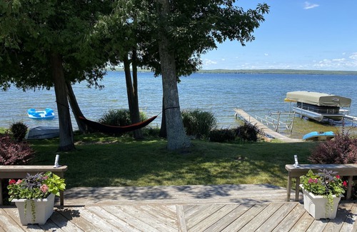 Spruce House | All-Season Waterfront Home on SE Hubbard Lake!