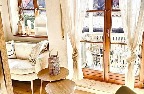 Kempten Apartment | Allgäu boho apartment with balcony
