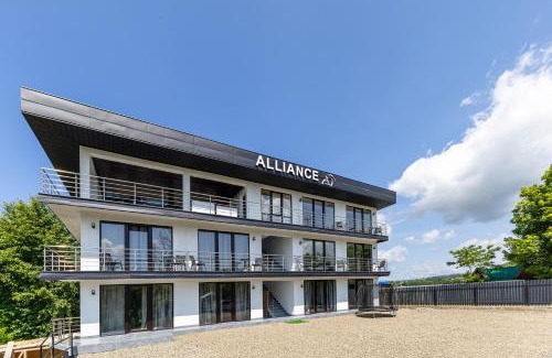 Solotvyno Hotel | ALLIANCE Hotel NEW 2025 -Breakfast and pool included