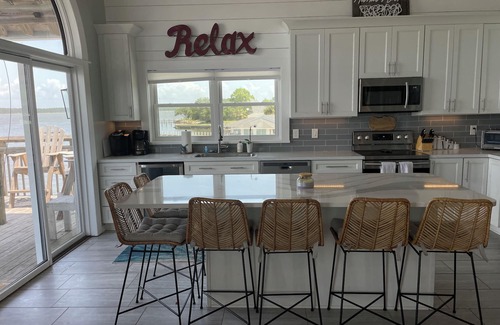 Alligator Point House | Alligator Point Bayfront Home with Gorgeous Sunset Views