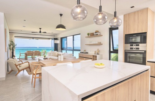 Brighton Condo | Allure 305: 3BDR Oceanfront Condo with Stunning Rooftop Pool & Beach Chairs