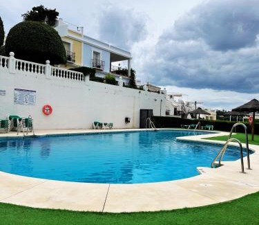 Marbella Apartment | Aloha Pueblo, Garden , Rooftop View Marbella 3-Storey Townhouse