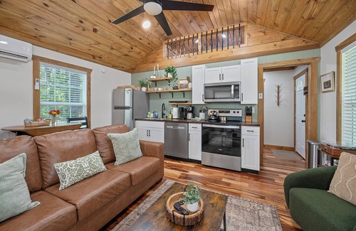 Campton Cabin | Alone At Last - New LUX Tiny Cabin - WiFi - Hot Tub