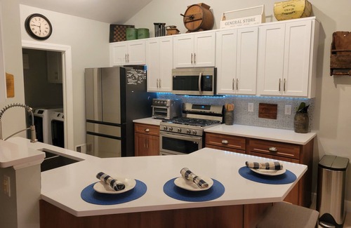 Saratoga Springs Condo | Along SPAC property , close to track, whole condo, 2 bdrms+, sleeper sofa