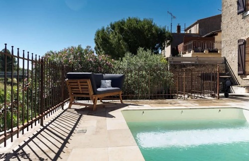 Couffoulens House | Along the water, village house with swimming pool