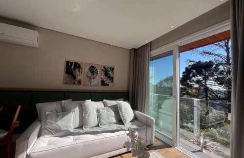 Tirol Apartment | Alpes 307 - Apê NOVO em Gramado c/garagem