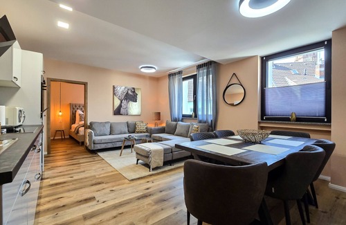 Dortmund Apartment | Alpha Apartments: 3BR Grand Space, Urban Harmony