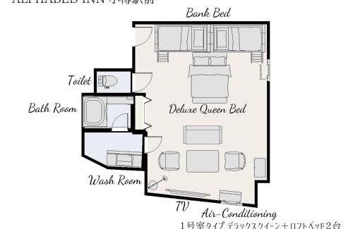 Otaru Hotel | ALPHABED INN 小樽駅前