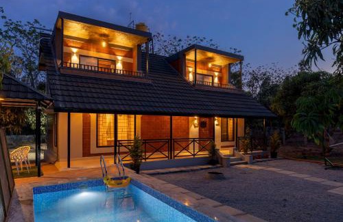 Denkanikota Villa | Alphanso Stays by StayJadePrivate PoolBBQ