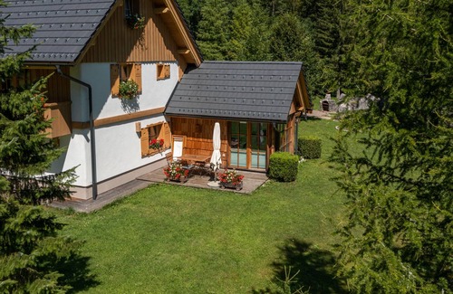 Ukanc Apartment | ALPIK Chalets - Bohinj - A4 - Family Two-Bedroom Apartment - Terrace - Fireplace