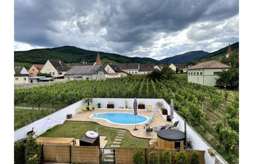 Ammerschwihr Villa | Alsacebnb - Gîte Avec Piscine Privée et spa