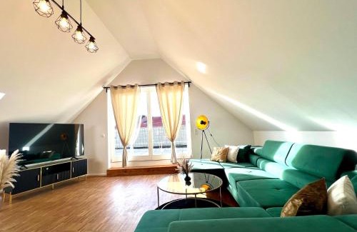 Kitzingen Apartment | Alte Brauerei mit flair: Altstadt - Parkplatz - Kaffee