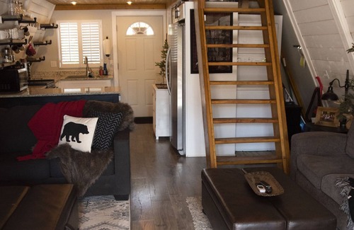 Overgaard House | Altitude Adjustment- Cozy little A-frame cabin
