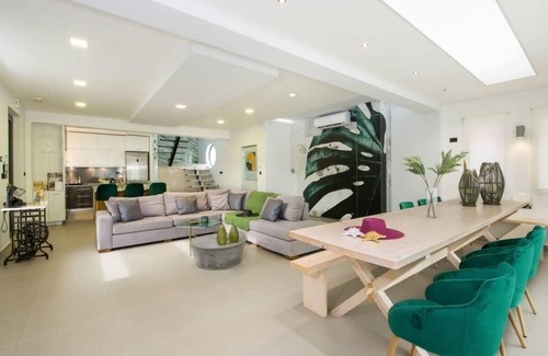 Skines Villa | Alyona Villa with Private Pool, Garden and playground