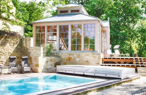 Markt Nordheim Apartment | Am Wald Gelegenes Ferienhaus mit Holzterrasse