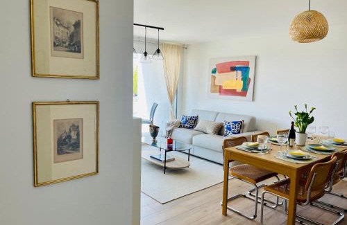 Prilly Apartment | AM3Office apartment Lausanne new, cozy, central, fast Wi-Fi & contactless check-in