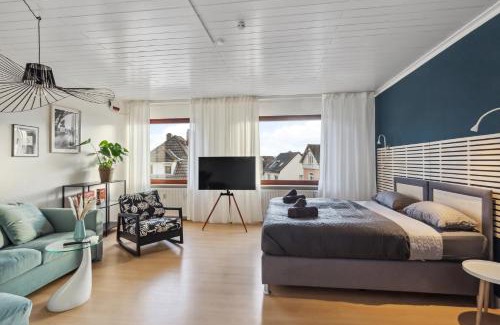 Eltville am Rhein Apartment | Amalfi Apartment A03 - 3 Zi.+ bequeme Boxspringbetten + smart TV