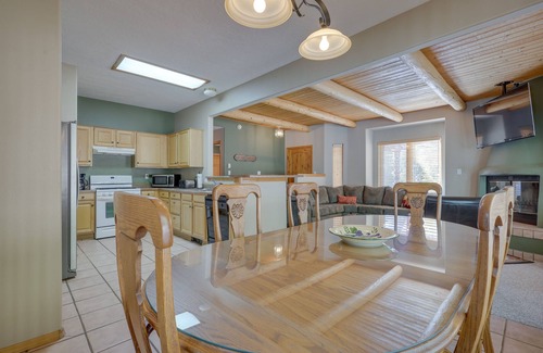 Amalia Cabin | Amalia Mountain Getaway w/Deck, Fireplace!