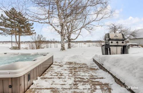 Saint-Joachim Ski Chalet | Amanaye Lodge - paisible et luxueux