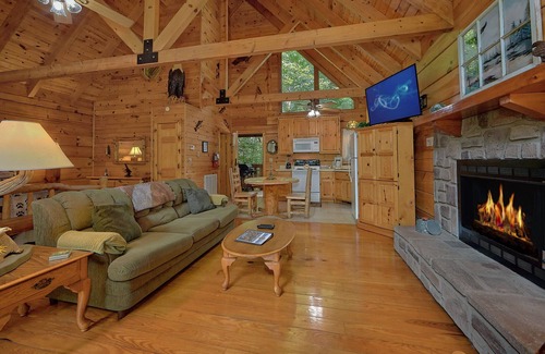 Pittman Center Cabin | Amazing 1 Bedroom Cabin for you perfect romantic getaway