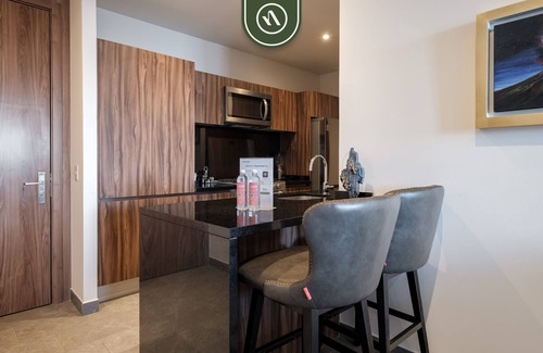 Cuauhtemoc Apartment | Amazing 1 BR Condo in Reforma - Pool - Queen Bed