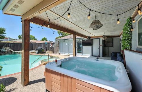 Garland House | Amazing 4BR 2Bath Home w Hot Tub Pool & Game Room