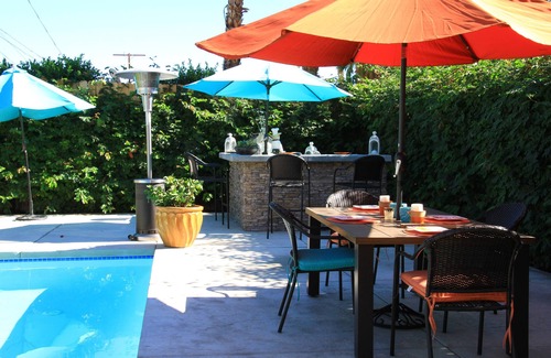 Palm Springs House | Amazing 5 STAR Bungalow in South Palm Springs with Private Pool and Spa