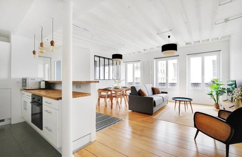 Quartier du Mail Apartment | Amazing Apartment - 6p/2br -sentier/bonne-nouvelle