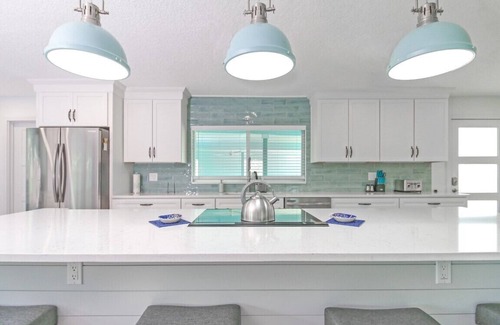 Seacoast Shores House | Amazing Beachside Casa Azul- 2 mins from beach