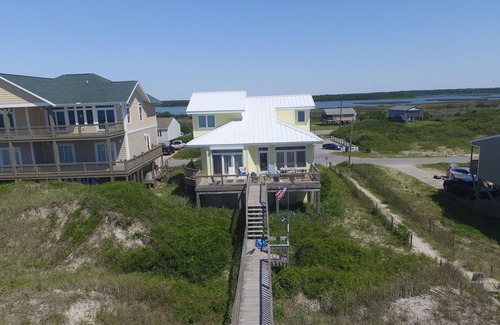 Ocean City Beach House | Amazing beach front 4 bedroom house Dog friendly children welcome gated deck