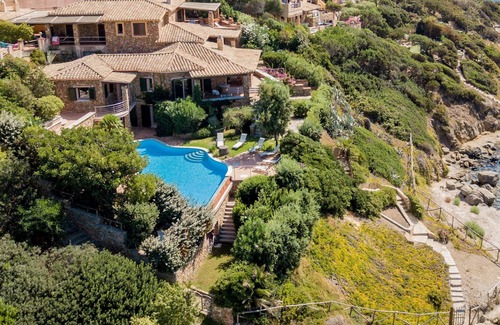 Cala Caterina Villa | Amazing Beachfront Villa Directly Above Fine Sandy Beach And Crystal Clear Sea