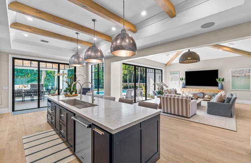 Lake Ida Shores House | Amazing Brand New ULTRA Luxury Delray Beach 4 Bed 5 Bath Heated Pool & Spa