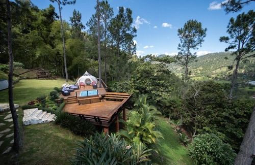 Jarabacoa Ski Chalet | Amazing glamping experience,Quintas del Bosque Jarabacoa! Stunning Views!