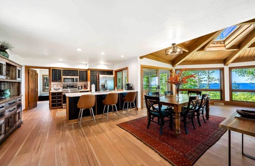 Sturgeon Bay House | Amazing Green Bay sunsets. Dog-friendly fenced yard. King beds. Open spaces.