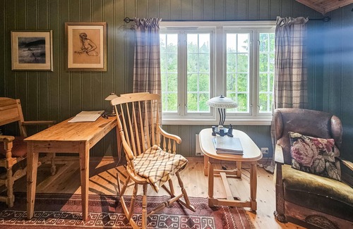 Kroderen House | Amazing home in Eggedal with sauna