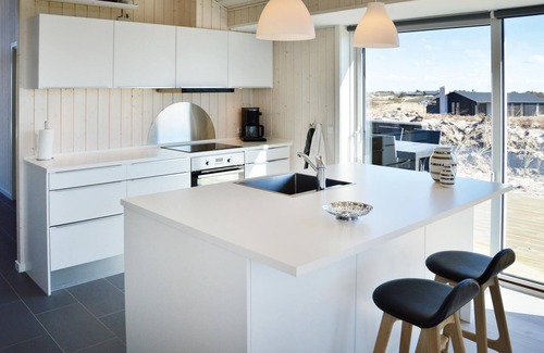 Klegod Strand House | Amazing home in Ringkøbing with sauna