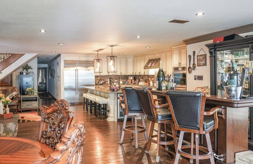 Quinlan House | Amazing lakefront home with custom boat dock!