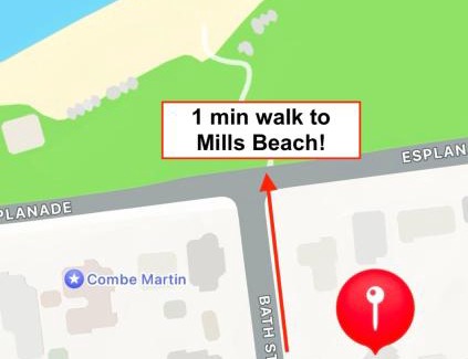Mornington House | AMAZING location! 1 min stroll to Beach & Sea Views!