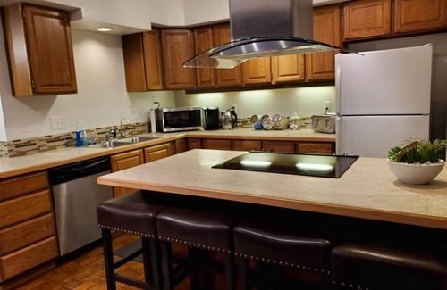 Eagle River Apartment | Amazing mountain & ocean VIEWS in exclusive Eagle River neighborhood apartment!