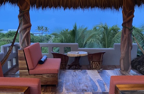 Santa Maria Colotepec House | Amazing Oaxaca style 3B 4.5 bath home/Pool /ocean view , 300 steps to beach,