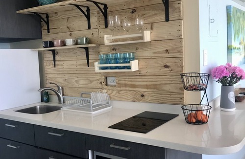 Condado Apartment | Amazing Ocean front View Studio on 23rd floor with Balcony & Free Wi-fi access