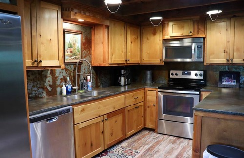 Hodgen Cabin | Amazing Riverfront View with a Unique Old Time Building Charm