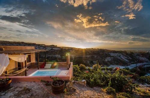 Oia Villa | Amazing Santorini Villa | Aurora Suite | 1 Bedroom | Wonderful Sea &.